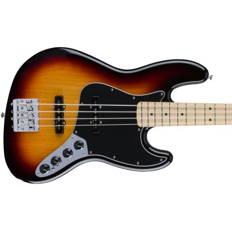 Fender Deluxe Active Jazz Bass, Maple Fingerboard, 3 Color Sunburst